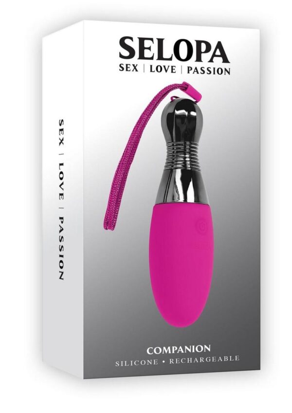 silicone oval shape and a chrome-finished handle that twist-locks into place to protect its convenient USB connection. Specs:  10 vibrating speeds andamp; patterns Made from phthalate andamp; latex free silicone andamp; ABS  USB rechargeable Height: 4.69andrdquo;