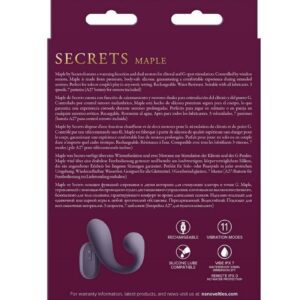 guaranteeing a comfortable experience during extended sessions. Perfect for solo or couple`s play in any erotic setting. Rechargeable. Waterproof. Suitable for use with all lubricants including silicone. 3 speeds 7 patterns 10 modes (A27 battery for remote included).  Waterproof Rating - IPX7.