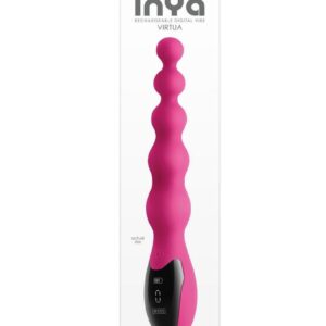 featuring graduated beads to generate erotic pleasure to each erogenous zone. Keep track of the speeds and functions with Virtua`s sleek digital screen. Made from premium body-safe silicone and ABS