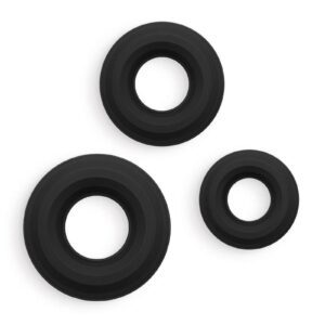 Renegade Fireman Rings are made from exceptionally soft liquid silicone for a comfortable fit. Fireman rings ensure prolonged performance and heighten climax. Available in assorted sizes. Suitable for use with all lubricants including silicone. Waterproof Rating - IPX8.