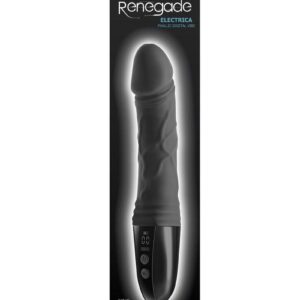 phallic vibrator that features a polished digital screen to keep track of each speed and function. Crafted from premium body-safe silicone and ABS