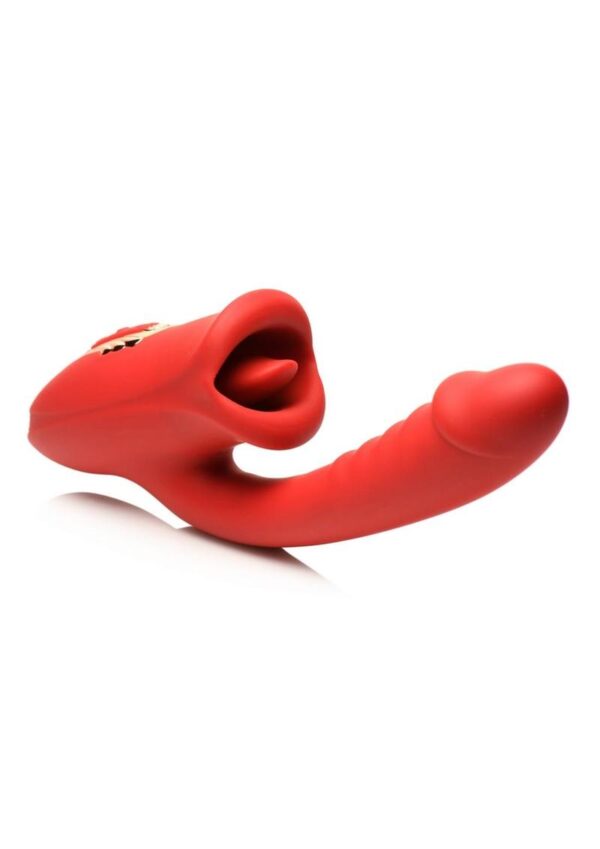 Let this Deep Kiss rabbit vibe wrap its lips around your hooded gem