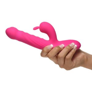 too! It`s rated IPX5 splashproof so it can handle low-pressure jets and sprays