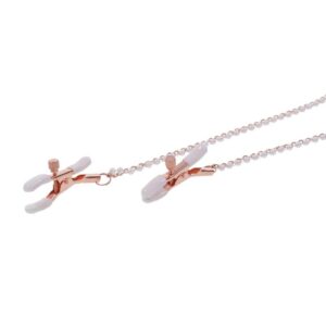 let the nipple clamps do their flirty magic
