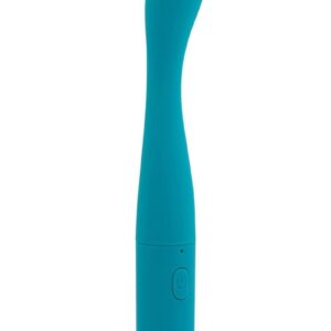 and water submersible with a 2-year warranty.Chloe is a sleek flexible vibe with the added versatility of automatic heat and XLR8 turbo boost. Slim G-spot vibe delivers 10 substantial speeds and intuitive heat for graceful and targeted G-spot pleasure. Kick in the XLR8 turbo boost and vault to the highest speed and into instant gratification.
