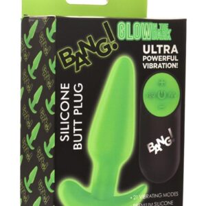 glowing butt plug! Perfect for beginners trying it out for the first time and anal enthusiasts who enjoy a good backdoor buzz
