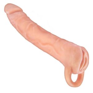 Introducing the Nasstoys Great Extender 2-In-1 7 Extender and Masturbatoryour ticket to enhanced pleasure and satisfaction in the bedroom! Crafted from body-safe TPR
