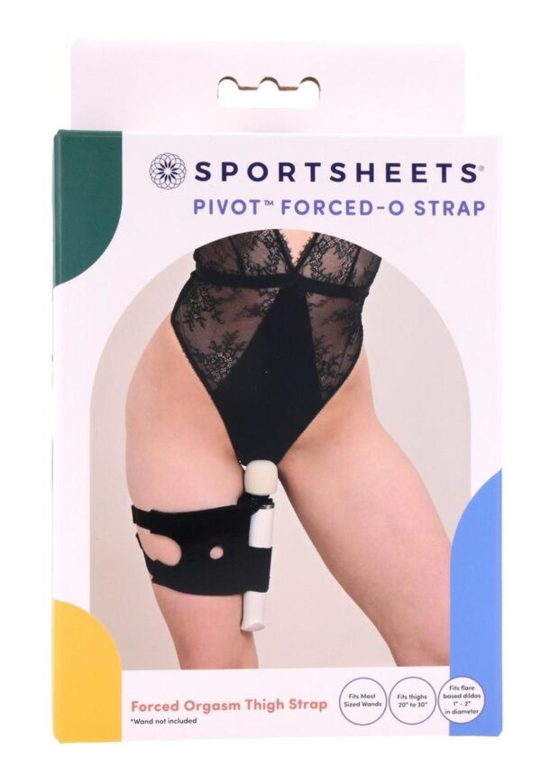 an innovative accessory offering dual functionality for thrilling solo or partnered play. Wear it as a forced orgasm strap to experience intense partnered play or hands-free pleasure by securing your wand vibrator snugly against your intimate area