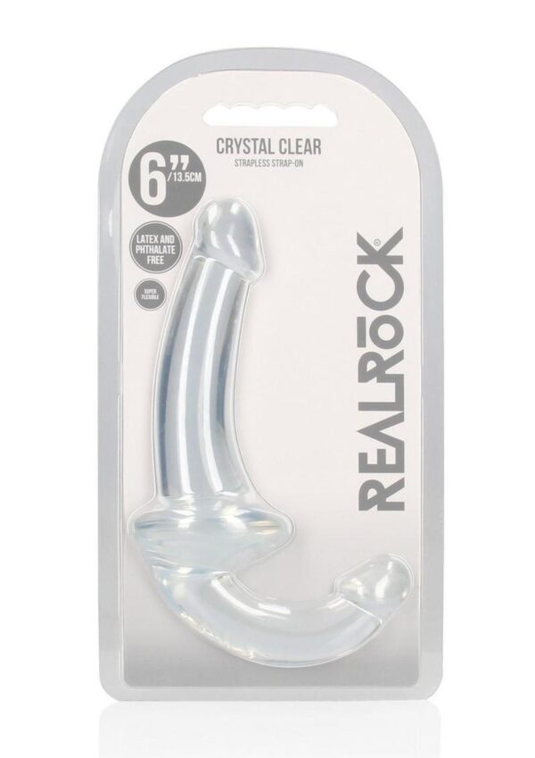 clear strapless strap-ons. This strap-on can see right through you and will know exactly how you like it. This strap-on is suitable for anal and vaginal use! This sensational strap on requires no harness
