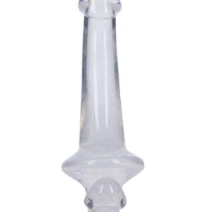 so nothing comes between you and your lover with the exception of your own intense pleasure together. All REALROCK CRYSTAL CLEAR dildos are phthalate-free