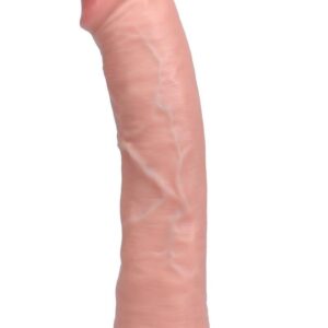 Enjoy yourself to the fullest with this firm and soft-to-touch vibrating dildo