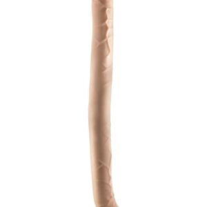 Dr. Skin Plus`s 16.5-inch Posable Double Dong delivers a double dose of pleasure