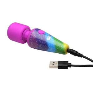 you start to use the vibrator on your nipples. You get chills and arch your back. As you move the vibe down below