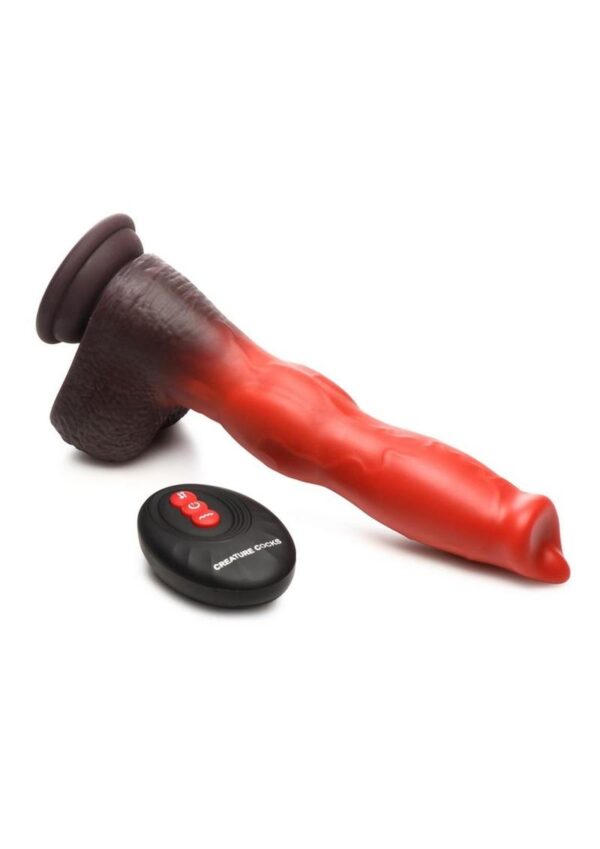 The hell hound is back and he`s ready to ram down your doors! Made out of premium silicone