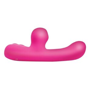curved head that directly stimulates your G-spot and offers 3 speeds and 7 unique vibration patterns for deep