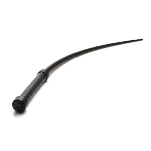 We`re not going to sugar coat it; this whip has quite the bite! The Viper Tail whip is made entirely out of premium grade silicone. It has a stiff handle and a very flexible tail that lashes out when you use it. The whip is thin with a tapered tip so it bites the skin upon contact. Easy to clean and only half a pound in weight
