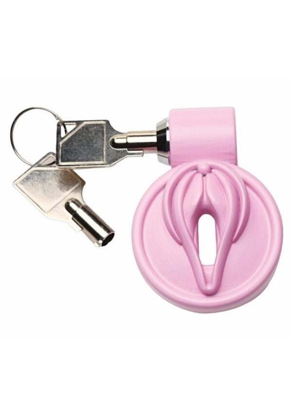 Discover a new world of sensual submission with the Pussification Vulva Chastity Cage. Perfectly designed to transform your appearance