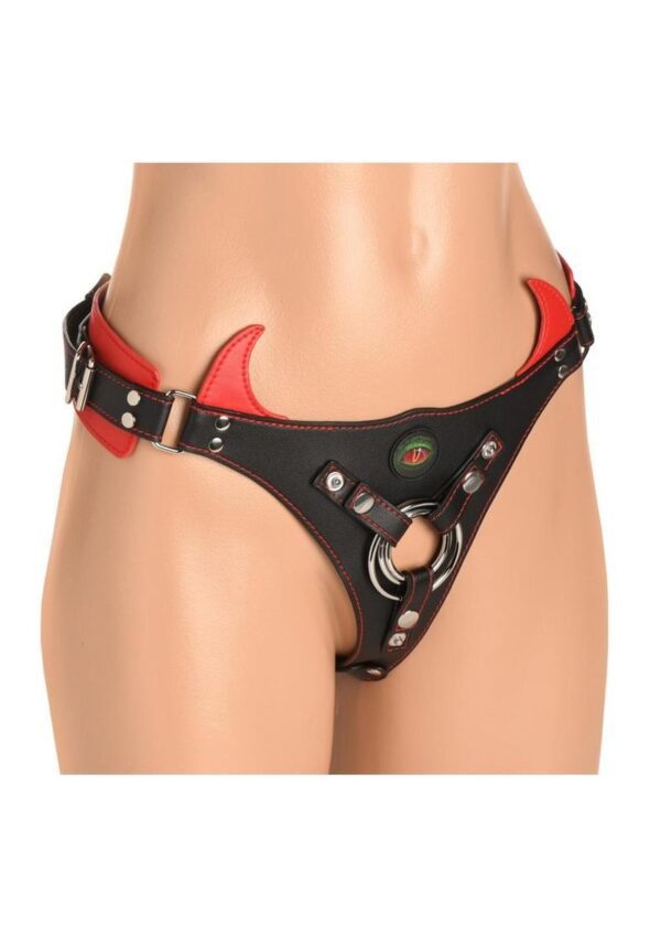 Penetrate the deepest caverns of your partner and invoke mythical realms with the Horny Play Strap-On Harness