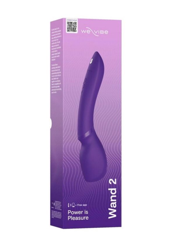 Cordless Massager Wand 2 is a modern take on the classic massager. The cordless vibrator features a flexible