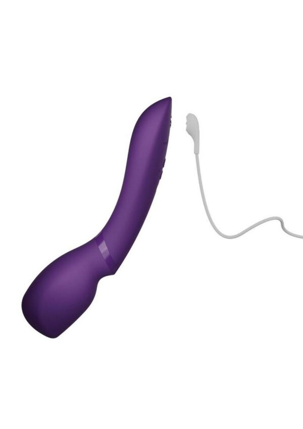 curved pleasure-head that adapts to your body for maximum stimulation. With its easy-to-use control buttons and an ergonomic handle