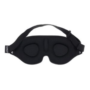 this blindfold brings an added layer of sophistication to your scenes. Multiple layers of memory foam provide ultimate comfort while blocking out all light