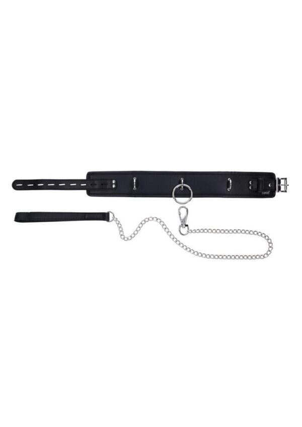 thicker collar is designed for a secure yet comfortable fit