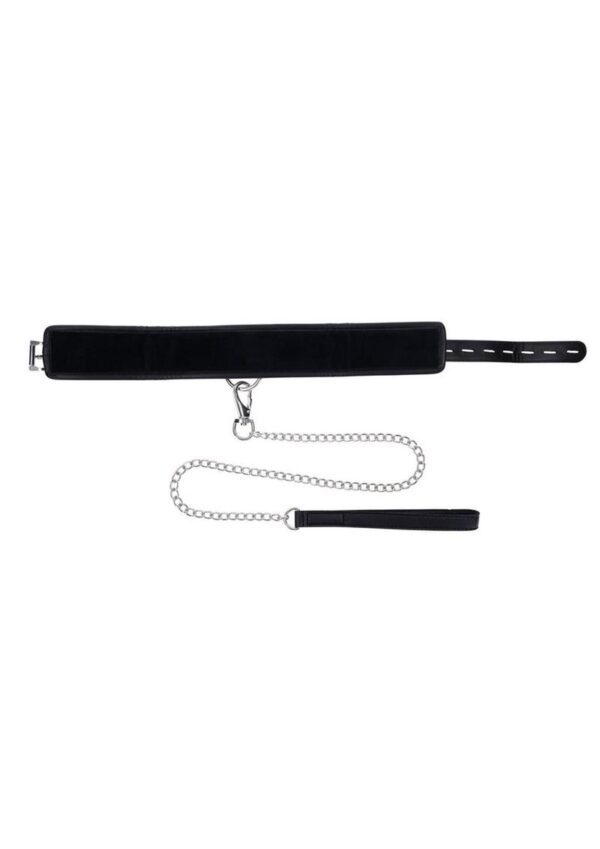 perfect for extended wear. The black faux leather is complemented by sleek silver metal hardware