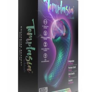 featuring a unique plasma globe that electrifies your play in a fiery lust. Each side has its own independent motor allowing you to customize your play with external or internal vibrations. Crafted from the finest silicone with a satin-smooth