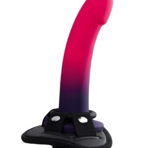 THIS BAD BOY AIMS TO PLEASE. IT FEATURES A SUPER SUCTION CUP WITH AN EASY-RELEASE TAB