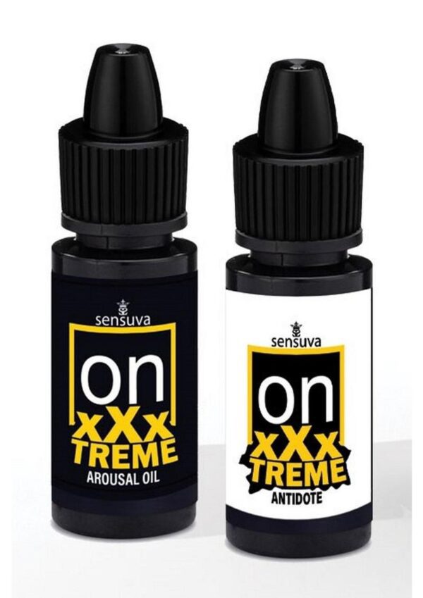 Onandtrade; xXxTreme Arousal Oil 5ml Medium Box This shockingly powerful botanical formula creates a warm and extremely unique buzzing sensation that awakens the nerve endings