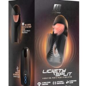 equipped with a combination of 10 pulsating vibration functions and 10 incredible tongue teasing modes that work in tandem to stimulate all your nerve endings until you`re rock hard! It`s made with velvety smooth silicone that`s ribbed on the inside
