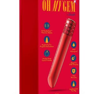 the glamorous pocket-sized power vibe that dazzles with a shining Ruby gem near its base! Desire is equipped with 10 deep andamp; powerful RumboTechandtrade; vibration modes