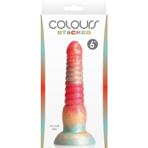 tri-colored dongs cast in superior grade liquid silicone. Satin texture provides a more satisfying sensation. Available in assorted sizes and colors. Suitable for use with all lubricants including silicone lubricant. IPX8 waterproof rating.