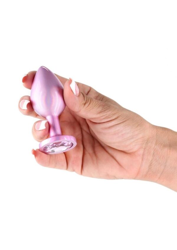 chrome-plated anal toys designed for visual and sensual excitement. Made of lightweight iridescent aluminum and shaped for effortless penetration