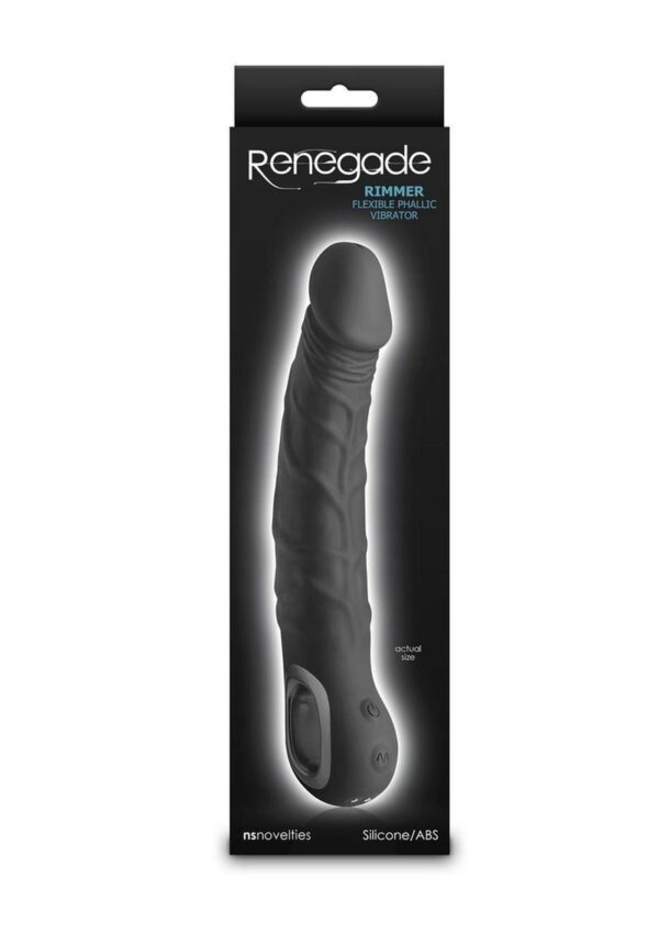 phallic vibrator that delivers robust vibrations to every erogenous zone. Made from body-safe silicone and ABS
