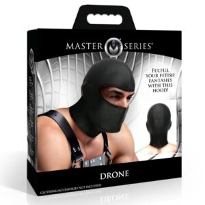 enhancing the mystery while keeping the wearer fully focused and anonymous. The mask covers both the mouth and nose