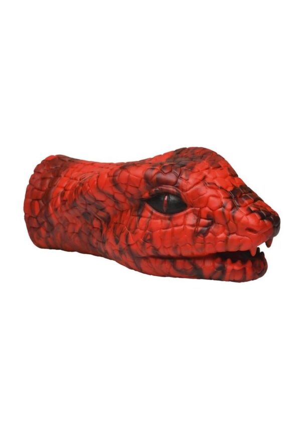 Unleash your inner desires with the Serpentine Stroker Silicone Masturbator