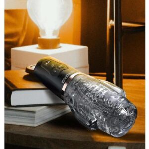 this masturbator uses dual-side motors to provide intense stimulation that will drive you wild. The strong vibrations