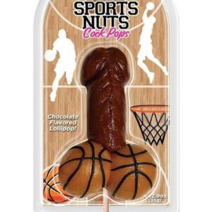 and you?ll be sure to get some good Dick with every lick! Be the hit of any wild party event and be sure to score with these unique sweet tasting Sports Nuts COCK pops. A grand slam dunk of deliciousness in every lick when you hand off one of these sweet tasting cock pops! Features:  Caramel Flavored Lollipop with Soccer Balls