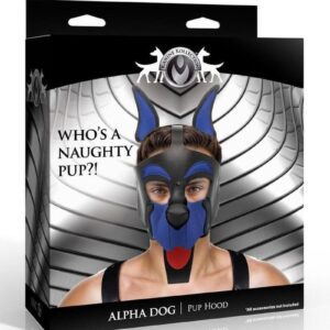 perky ears in place and shows off your hair. The muzzle protrudes just like a canine and has a red