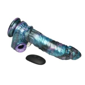 Key Features:  Fantasy Rod: This textured alien wants you to ride its face! This dong has large eyes at the base of a dong-shaped nose with multiple textures including ridges