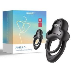 while the larger ring provides firm support for his testicles