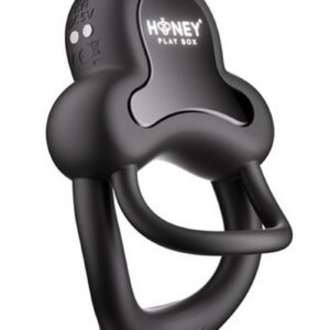 Shake Up Your Bedroom RoutineDiscover twice the pleasure and make it last twice as long with this duo penis ring. The smaller ring slides down to the base of the shaft