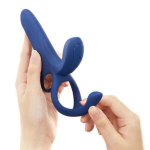 a curved teaser surges forward to cover her entire clitoral region