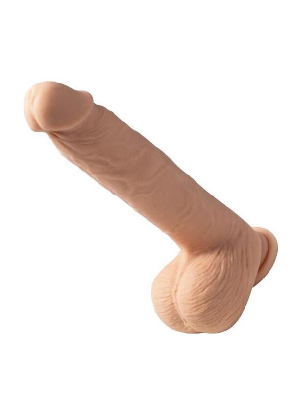 App-controlled Big Fat Enormous Sex Toy Realistic Thrusting Dildo With Suction Cup 9.5 InchIndividually crafted for massive pleasure