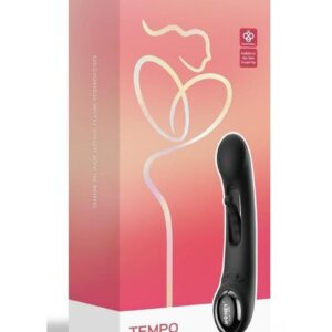 TEMPO is eye-catching and pleasure-packed. With a slightly curved hollow shaft that perfectly houses a magical G-spot targetingandldquo;Kinky Finger `` to please and tease
