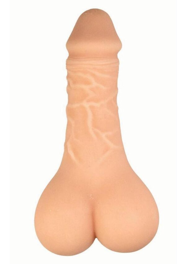 Experience Realistic Pleasure with the Always Horny Self-Lubricating 9-Inch Stud Masturbator and Penis Sleeve! This versatile stroker combines realism and convenience