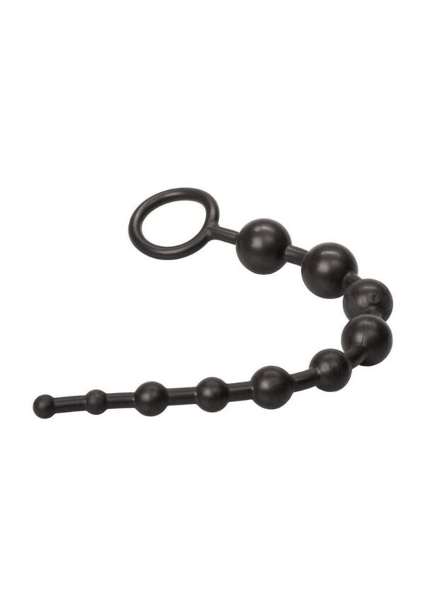 Superior X 10 Anal Beads - Black - Image 4