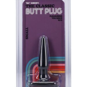 Doc Johnson`s 4 inch butt plug has a smooth tear-drop shape ideal for first-time ion
