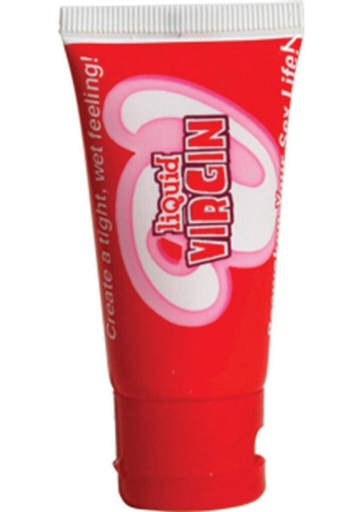 Create a tight wet sensation either through vaginal or anal use with the special tightening lube! Liquid Virgin is great for post pregnant women
